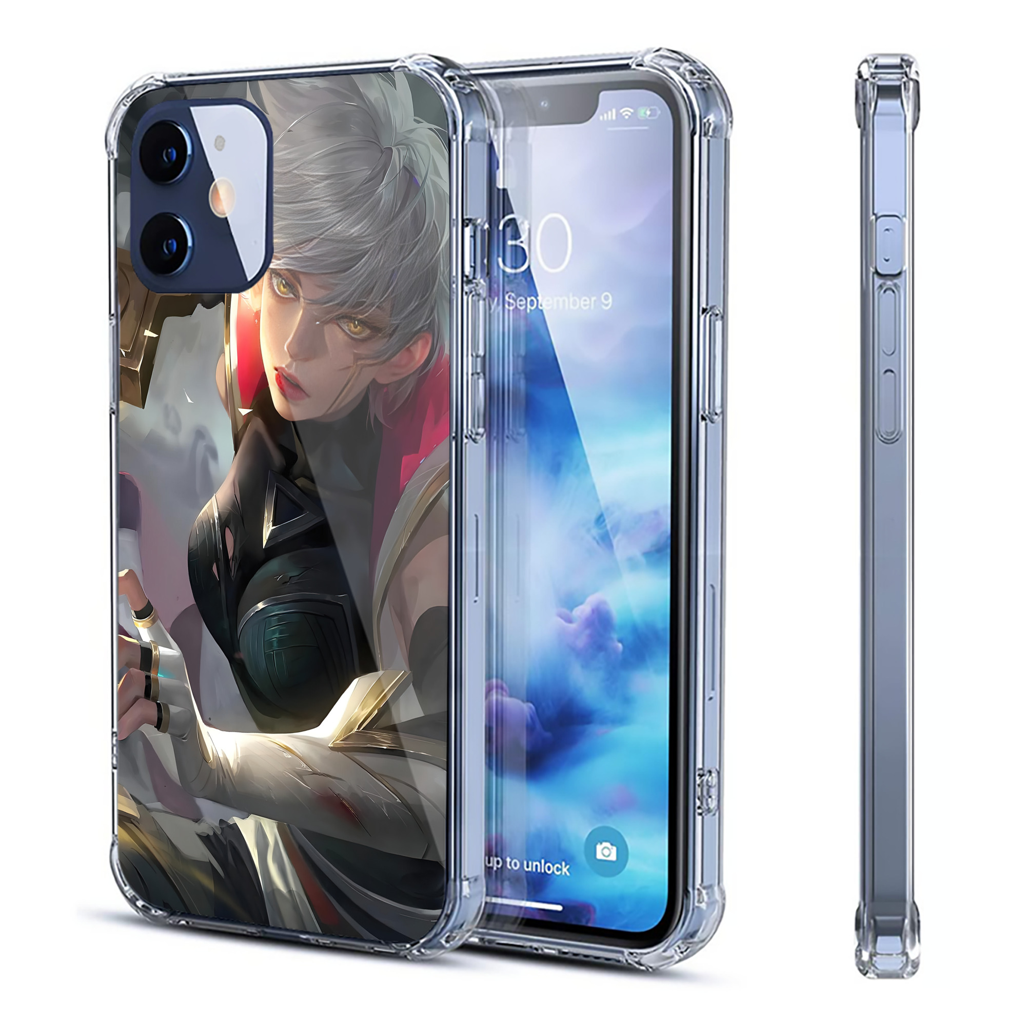 （画像用） リーグ・オブ・レジェンド League of Legends LOL 【iPhone 12シリーズ対応】透明スマホケース（クリアソフトケース）